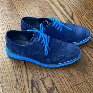 Cole haan men’s suede Oxford shoes